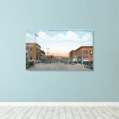 Toile Vue de Wenatchee Ave depuis Orondo Ave (Insitu (Plancher de Bois))