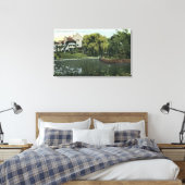 Toile Vue de Willow Pond (Insitu(Chambre))