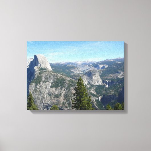 Toile Vue de Yosemite de Glacier Point, CA (Recto)
