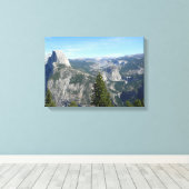 Toile Vue de Yosemite de Glacier Point, CA (Insitu (Plancher de Bois))
