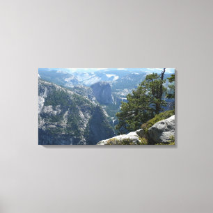 Toile Vue de Yosemite Mountain dans le parc national de