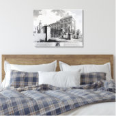 Toile Vue d'ensemble de l'Hôpital Fondateur (Insitu(Chambre))