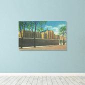 Toile Vue d'entrée de la prison d'Auburn (Insitu (Plancher de Bois))