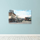 Toile Vue d'entrée du triage des navires de la marine am (Insitu (Plancher de Bois))