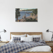Toile Vue depuis Bathing Cove Point (Insitu(Chambre))