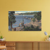 Toile Vue depuis Bathing Cove Point (Insitu(Salon))