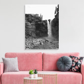 Toile Vue depuis Below Falls (Insitu(Salon))