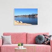 Toile Vue depuis le Wedge, Newport Beach, Californie (Insitu(Salon))