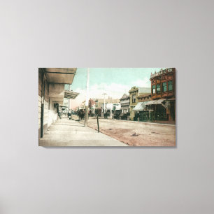 Toile Vue des affaires StreetMonterey, CA