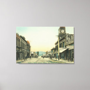 Toile Vue des affaires StreetSan Luis Obispo, CA