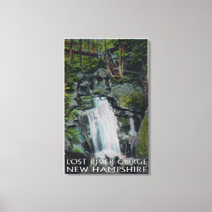 Toile Vue des automnes de paradis