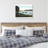 Toile Vue des bateaux à Narrows (Insitu(Chambre))