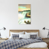 Toile Vue des chutes américaines de Goat Island (Insitu(Chambre))