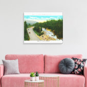 Toile Vue des chutes d'Ammonoosuc (Insitu(Salon))