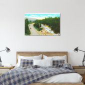 Toile Vue des chutes d'Ammonoosuc (Insitu(Chambre))