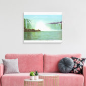 Toile Vue des chutes du fer à cheval (Insitu(Salon))
