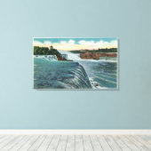 Toile Vue des chutes du Niagara depuis Prospect Point (Insitu (Plancher de Bois))
