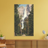 Toile Vue des chutes et de la vallée de Yosemite (Insitu(Salon))