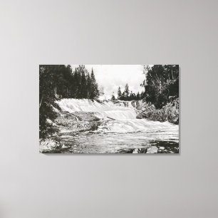 Toile Vue des chutes Kennebago