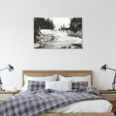 Toile Vue des chutes Kennebago (Insitu(Chambre))