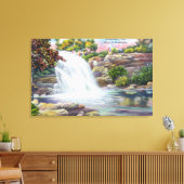 Toile Vue des chutes Shinglekill (Insitu(Salon))