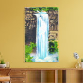 Toile Vue des chutes Taughannock (Insitu(Salon))