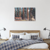 Toile Vue des grands arbres de Mariposa Grove (Insitu(Chambre))