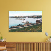 Toile Vue des navires dans le DockSt. Michael, AK (Insitu(Salon))