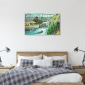 Toile Vue des pivots et des chutes (Insitu(Chambre))