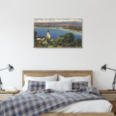 Toile Vue des plages de Redondo & Hermosa, Californie (Insitu(Chambre))