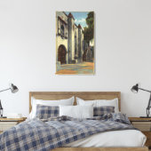 Toile Vue des portes et escaliers de la mission (Insitu(Chambre))