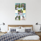 Toile Vue des statues dans les parcs de Portland City (Insitu(Chambre))