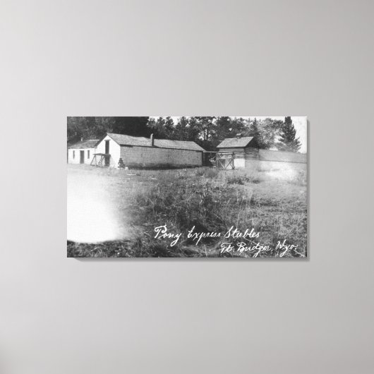 Toile Vue des tables d'Express de Pony (Recto)