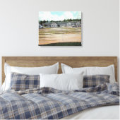 Toile Vue des terrains Presidio (Insitu(Chambre))