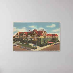 Toile Vue d'hôtel d'auberge d'Eureka dans l'Eureka, la