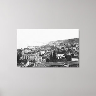 Toile Vue d'oeil d'oiseau d'Astoria, OU photographie