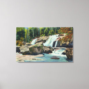 Toile Vue du bain de Diana