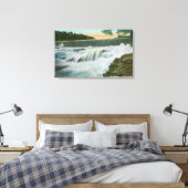 Toile Vue du barrage d'Ausable Chasm (Insitu(Chambre))