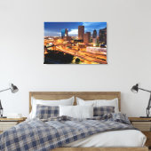Toile Vue du centre ville (Insitu(Chambre))