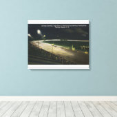 Toile Vue du circuit de la nuit (Insitu (Plancher de Bois))