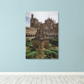 Toile Vue du cloître mudéjar (Insitu (Plancher de Bois))