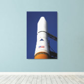 Toile Vue du cône avant de la fusée Delta IV (Insitu (Plancher de Bois))