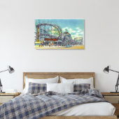 Toile Vue du cyclone Rollercoaster # 2 (Insitu(Chambre))