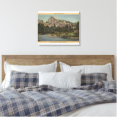 Toile Vue du demi-dôme de Valley Floor (Insitu(Chambre))