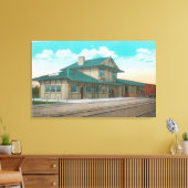 Toile Vue du dépôt du Pacifique SudSanta Rosa, CA (Insitu(Salon))