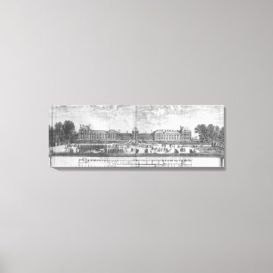 Toile Vue du DES Tuileries de Palais des jardins