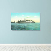 Toile Vue du ferry Oakland (Insitu (Plancher de Bois))