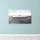 Toile Vue du Ferry Quinault (Insitu (Plancher de Bois))