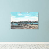 Toile Vue du front de mer (Insitu (Plancher de Bois))