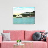 Toile Vue du front de mer de Fort Knox (Insitu(Salon))